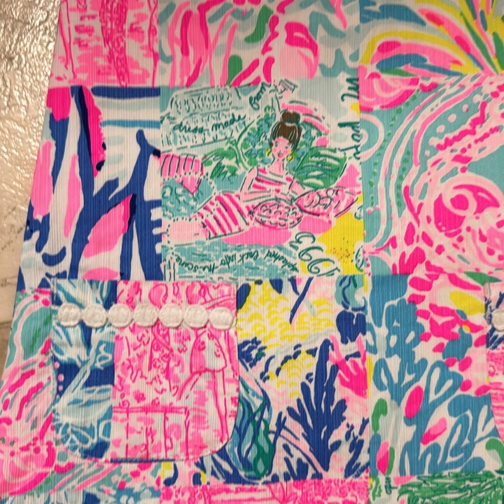 Lilly Pulitzer shift dress girls size 3 - Picture 2 of 4